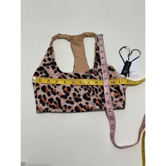 Beach Riot Women's Rocky Top Racerback Watercolor Leopard‎ XS Cream Extra Small - Picture 5 of 14